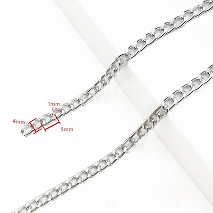 Aluminum chain, 3.5-8mm, 10 meters
