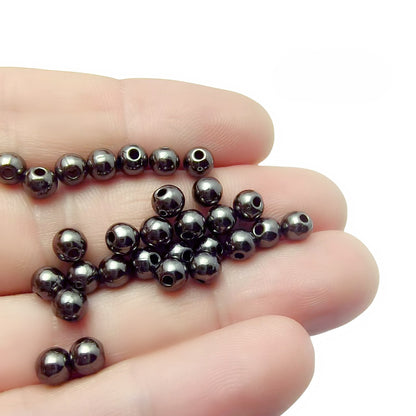 Alloy Spacer Beads, Ball Spacer beads 3mm-6mm, 500G