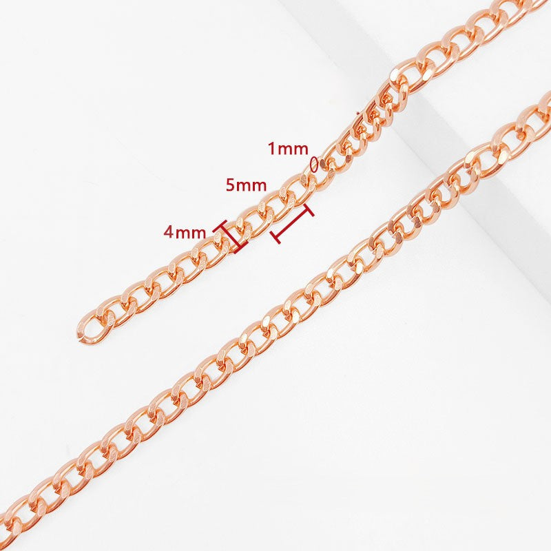 Aluminum chain, 3.5-8mm, 10 meters