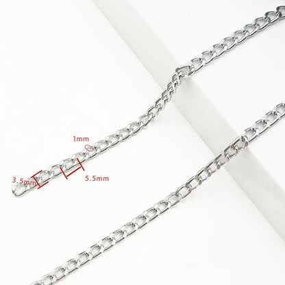 Aluminum chain, 3.5-8mm, 10 meters