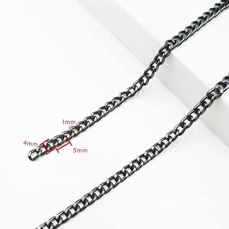 Aluminum chain, 3.5-8mm, 10 meters