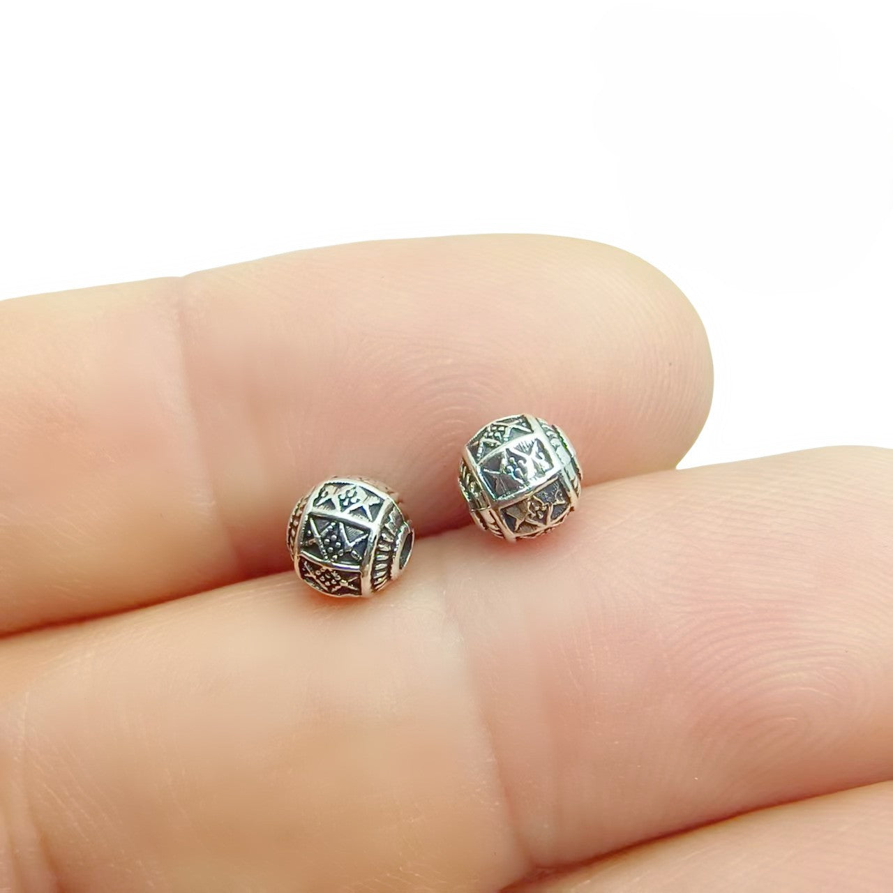 Antique Silver Spacer Beads