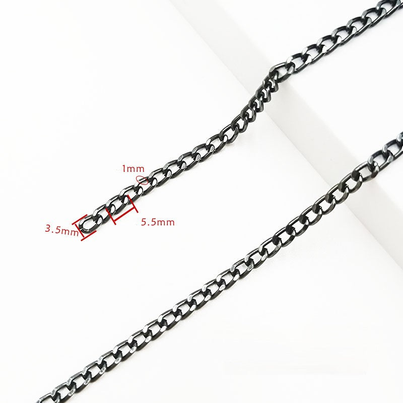 Aluminum chain, 3.5-8mm, 10 meters