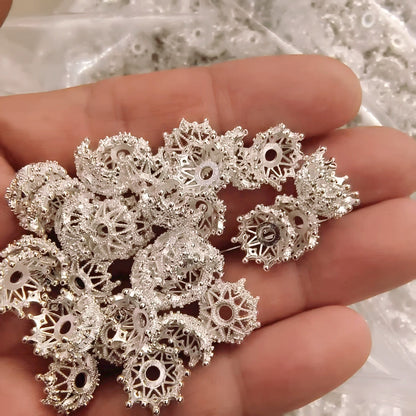 Alloy Bead Caps, Flower Caps, Filigree Caps,9-16mm