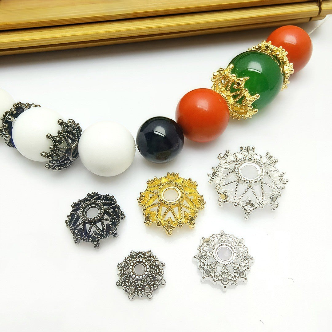 Alloy Bead Caps, Flower Caps, Filigree Caps,9-16mm