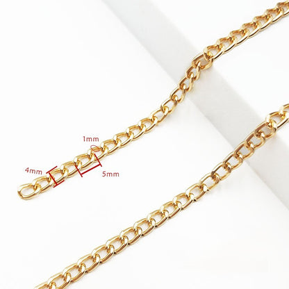 Aluminum chain, 3.5-8mm, 10 meters