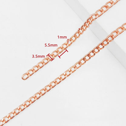 Aluminum chain, 3.5-8mm, 10 meters