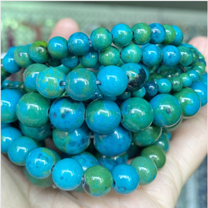 Natural Gemstone Beads, 4mm-12mm, Smooth Round ,1strand