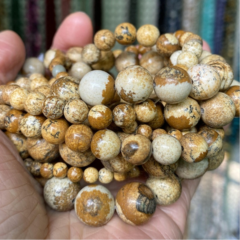 Natural Gemstone Beads, 4mm-12mm, Smooth Round ,1strand