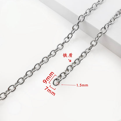 Iron Cable Chain, 4-5mm, 1 meters