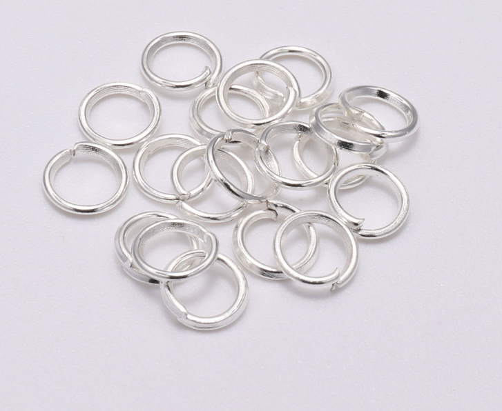 Jump Rings, 3-12mm. 500Garms