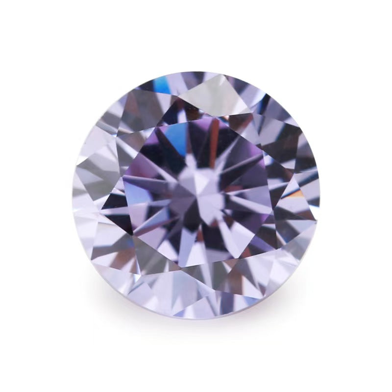 4-14mm,  Cubic Zircon Beads, Round ,50 pcs