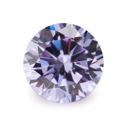 4-14mm,  Cubic Zircon Beads, Round ,50 pcs