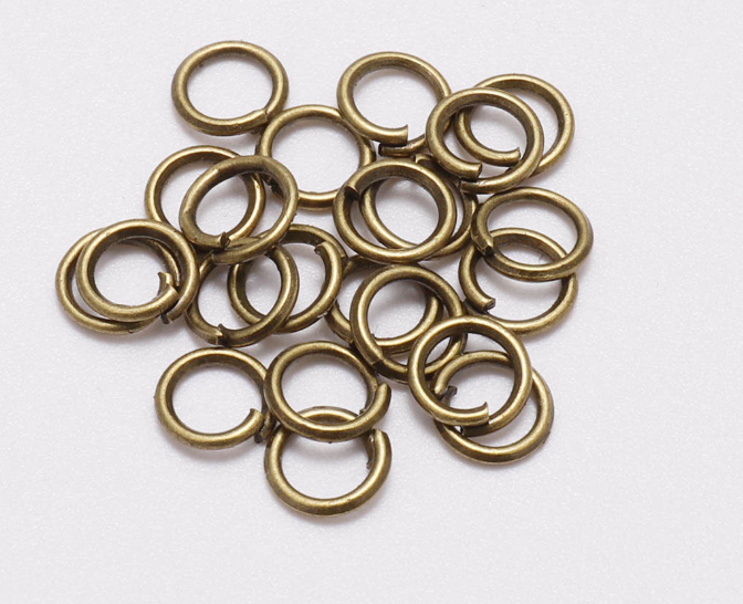 Jump Rings, 3-12mm. 500Garms