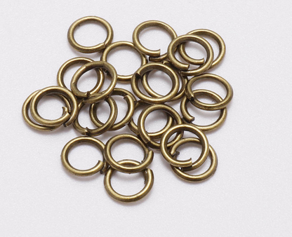 Jump Rings, 3-12mm. 500Garms