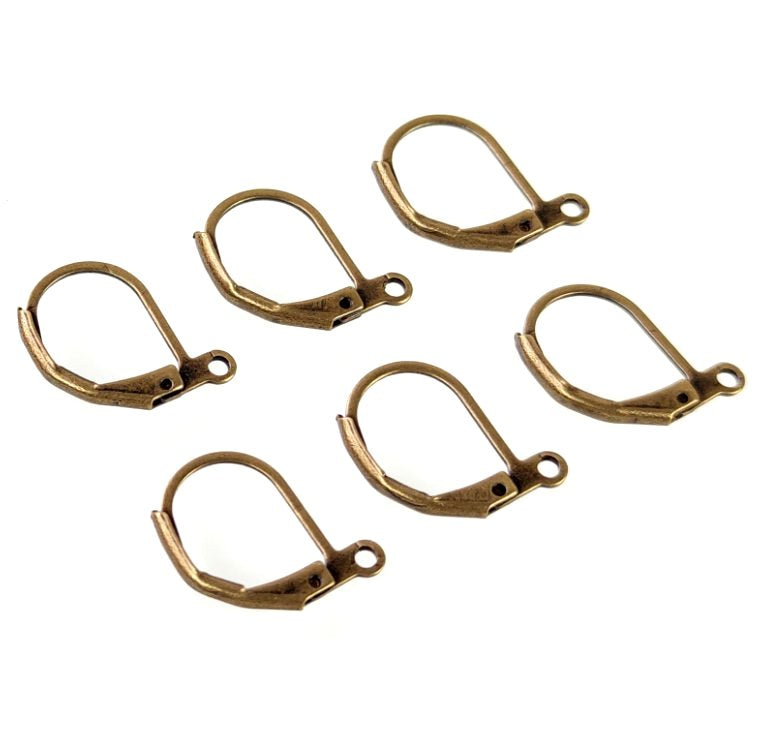 Lever Back Hoop Earwires, 200pcs