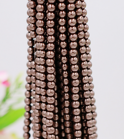 Glass Pearls, 2mm- 12mm