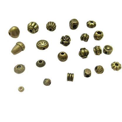 Antique Bronze Spacer Beads, 50pcs