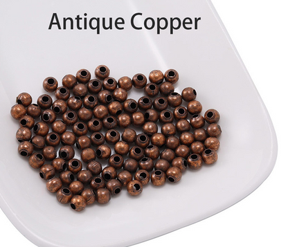 Spacer Beads, Metal Ball beads, Spacer Ball Beads, 2-10mm Round