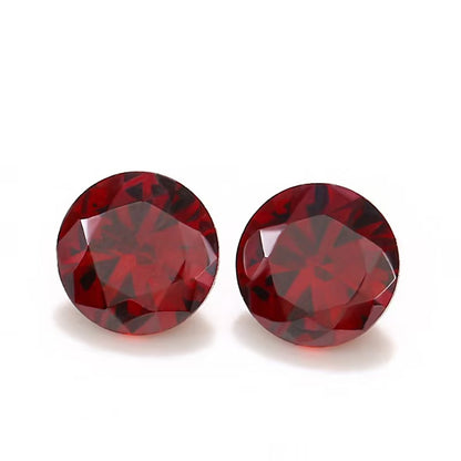 4-14mm,  Cubic Zircon Beads, Round ,50 pcs