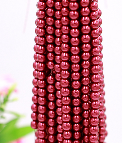 Glass Pearls, 2mm- 12mm