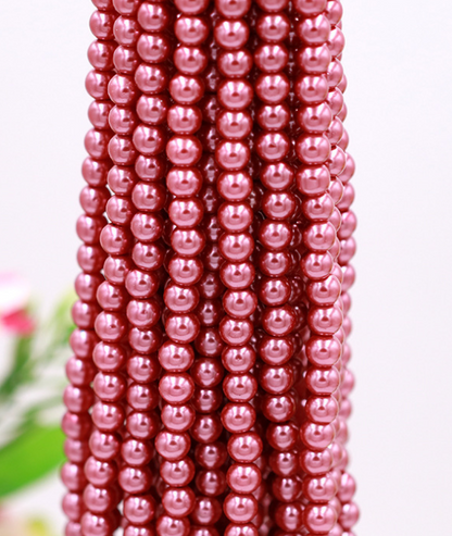 Glass Pearls, 2mm- 12mm