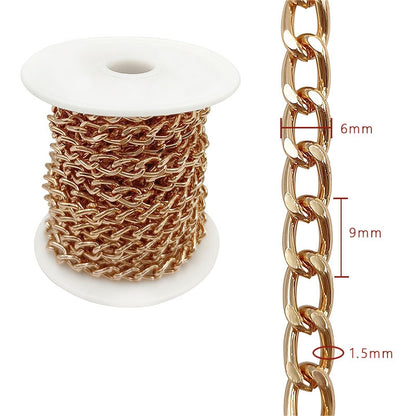Aluminum Chain, 5.5-10mm, 1 Rolls