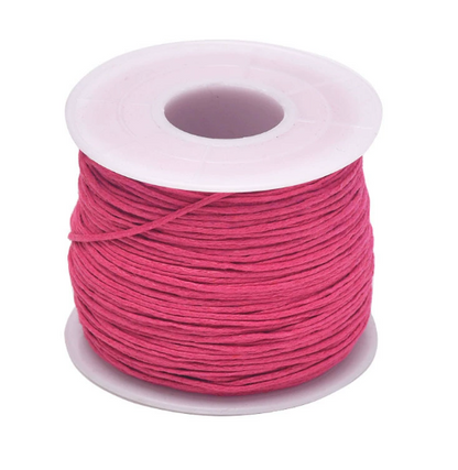 Waxed Cotton Cords, 1mm,  5 Rolls
