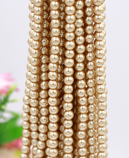 Glass Pearls, 2mm- 12mm