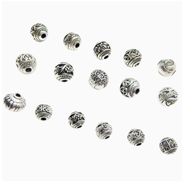 Antique Silver Spacer Beads