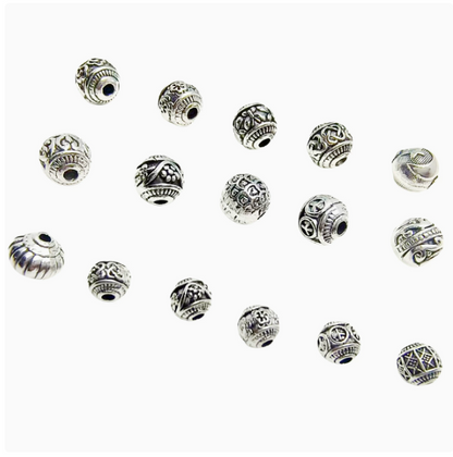 Antique Silver Spacer Beads