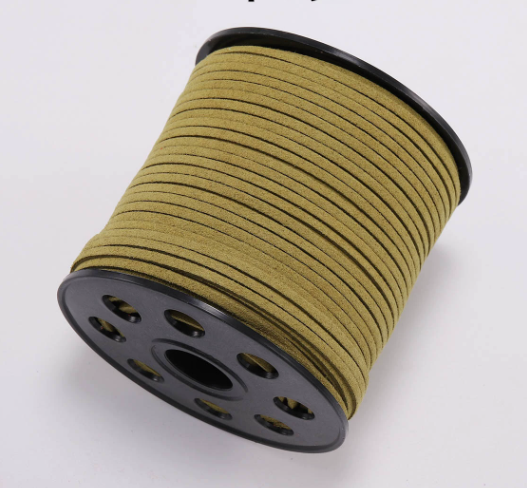 Faux Suede Cord , 2 Rolls