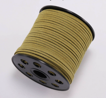 Faux Suede Cord , 2 Rolls