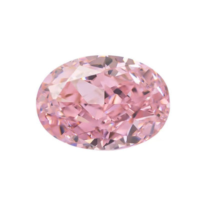 4-12mm,  Oval Cubic Zircon Beads, 50 pcs