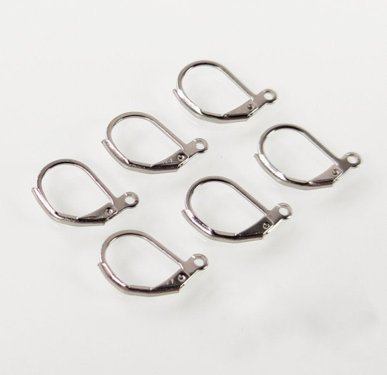 Lever Back Hoop Earwires, 200pcs