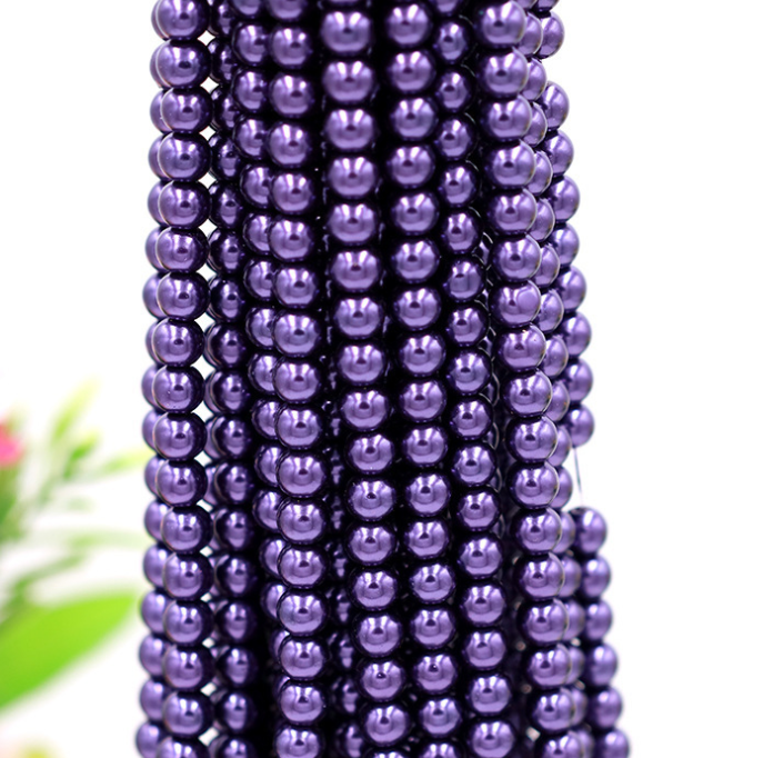 Glass Pearls, 2mm- 12mm