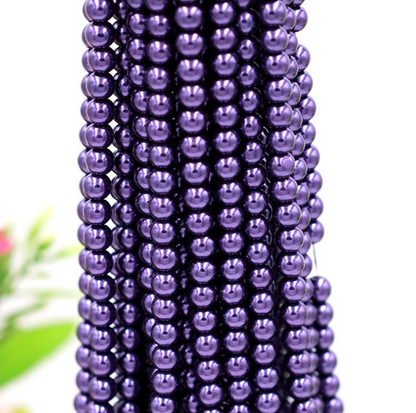 Glass Pearls, 2mm- 12mm