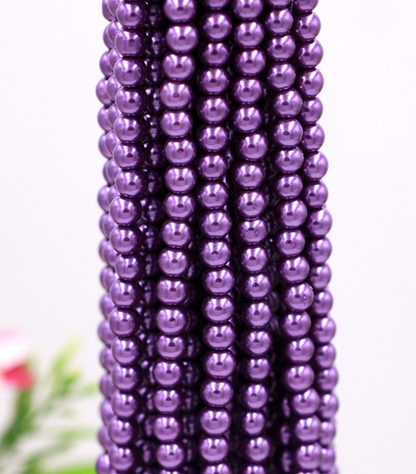 Glass Pearls, 2mm- 12mm