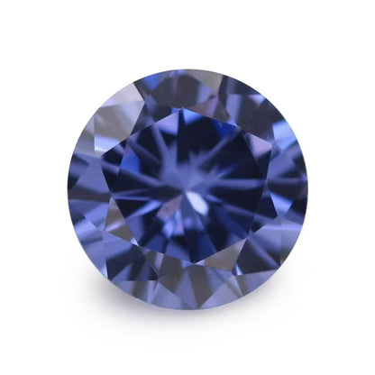 4-14mm,  Cubic Zircon Beads, Round ,50 pcs